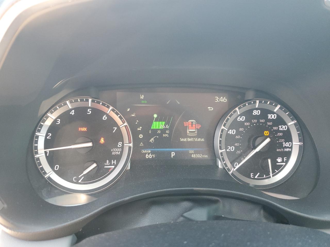 2022 TOYOTA HIGHLANDER XLE VIN:5TDHZRAH0NS555195