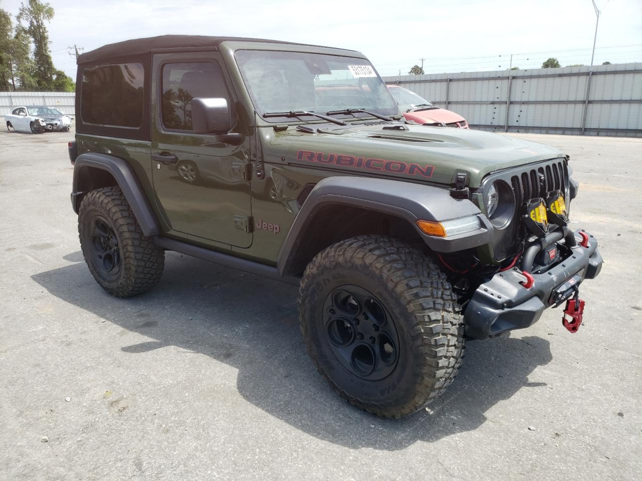 2022 JEEP WRANGLER RUBICON VIN:1C4HJXCG2NW121571