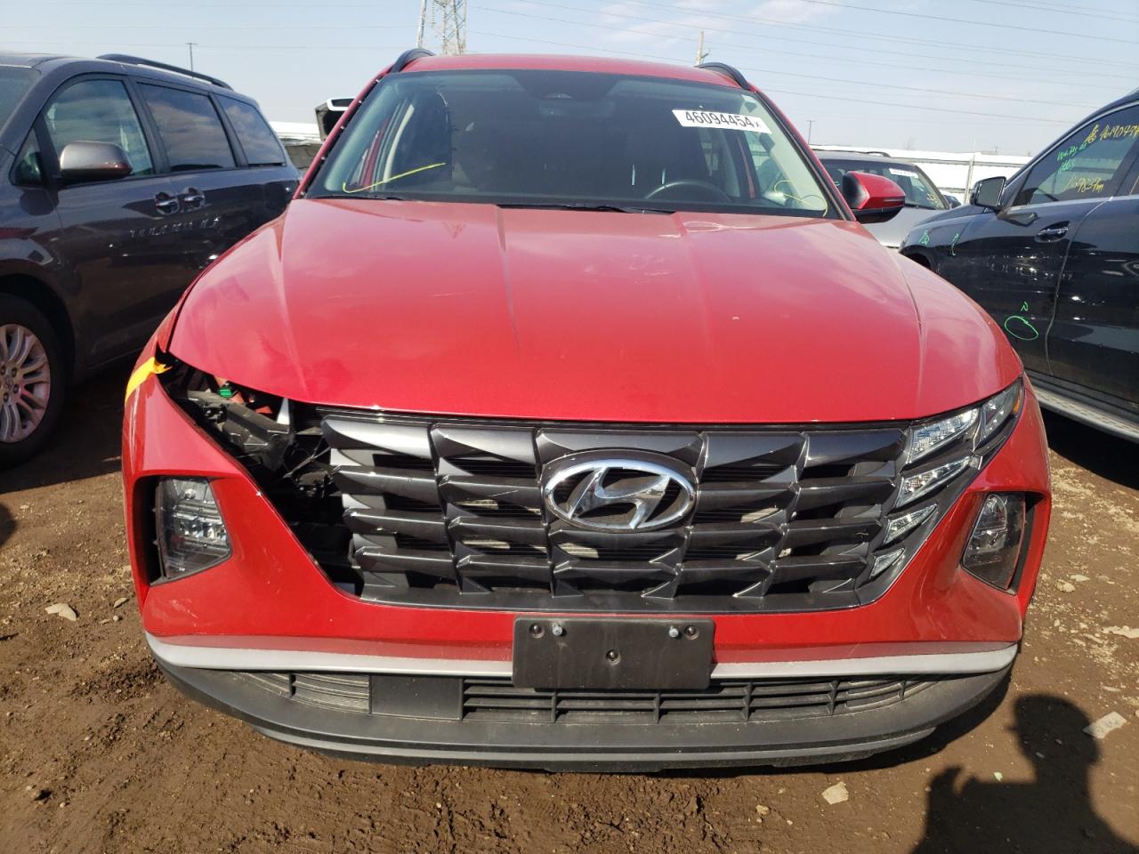 2022 HYUNDAI TUCSON SEL VIN:5NMJFCAE5NH083737