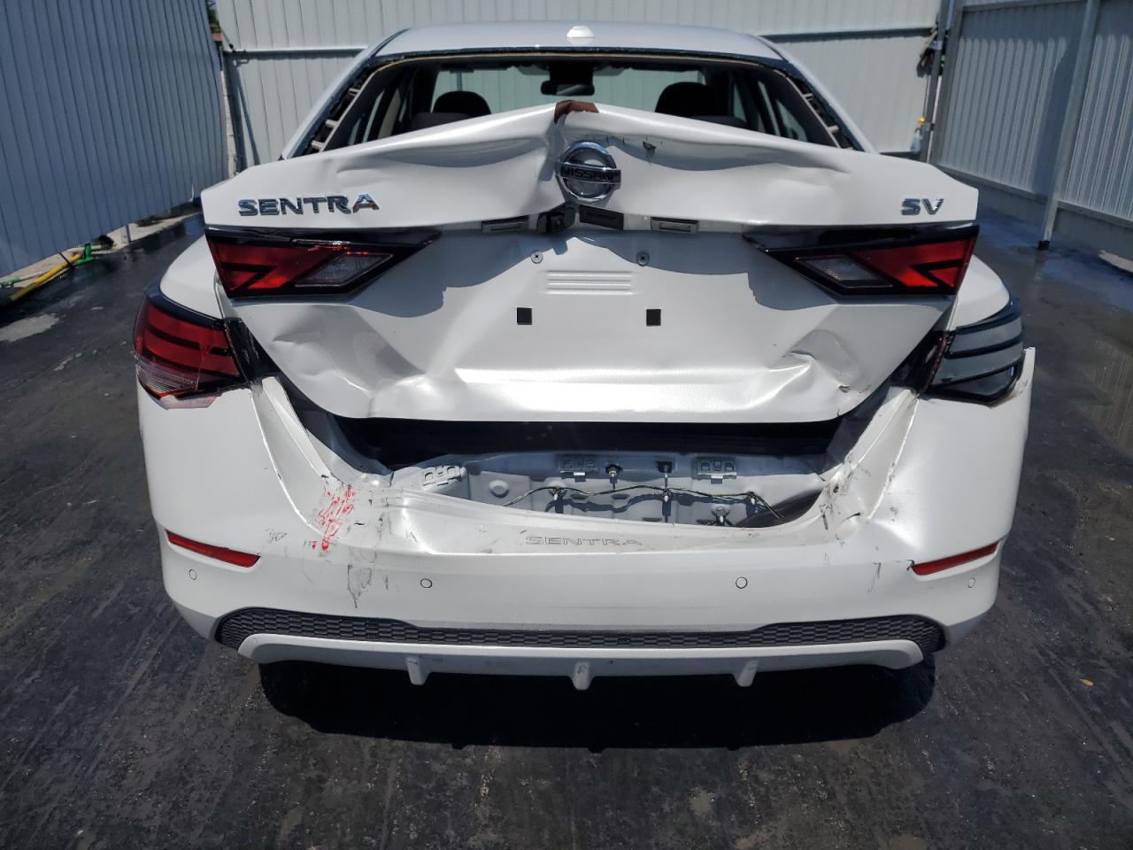 2022 NISSAN SENTRA SV VIN:3N1AB8CV8NY295580