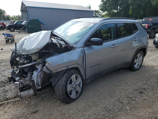 2022 JEEP COMPASS LATITUDE VIN:3C4NJCBB8NT109593