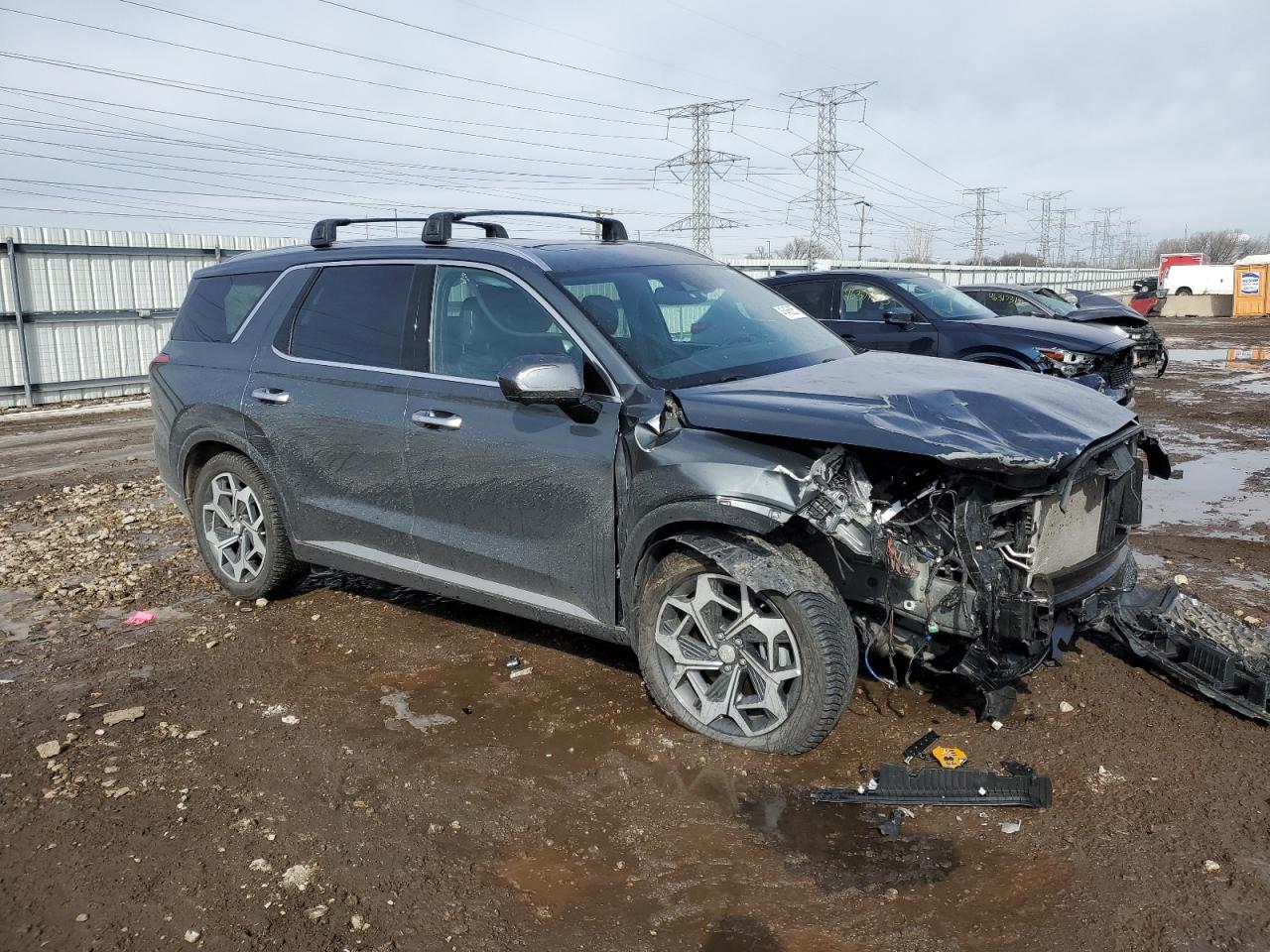 2022 HYUNDAI PALISADE CALLIGRAPHY VIN:KM8R7DHE9NU459808