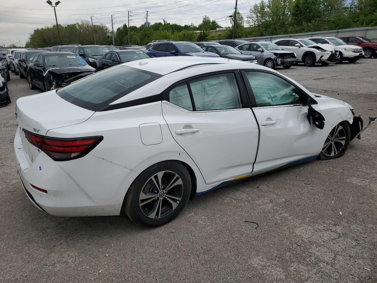 2022 NISSAN SENTRA SV VIN:3N1AB8CV3NY247792