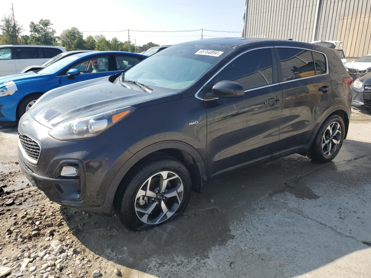 2022 KIA SPORTAGE LX VIN:KNDPMCACXN7966593
