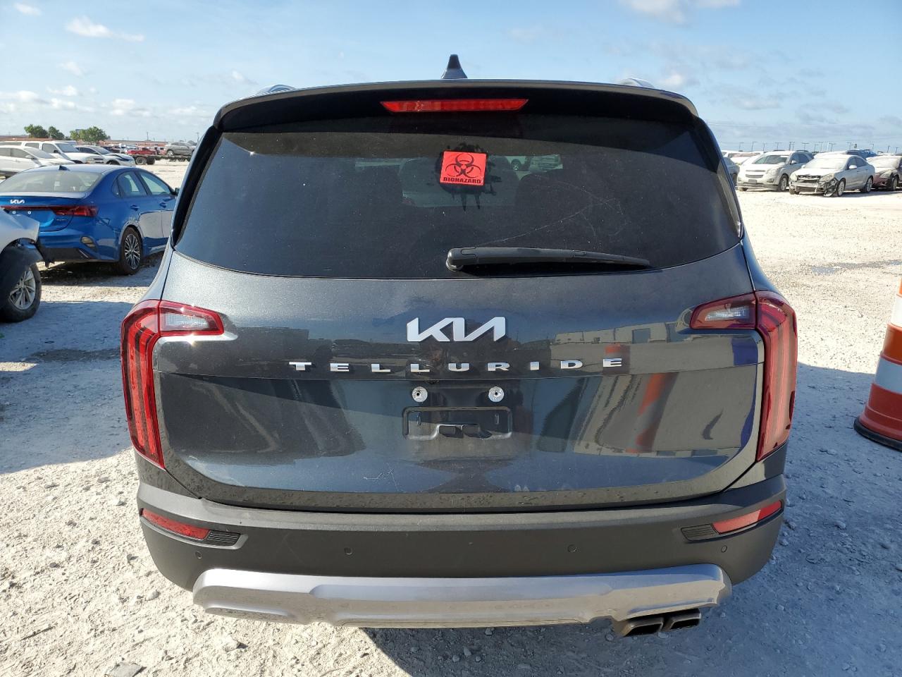 2022 KIA TELLURIDE SX VIN:5XYP54HC6NG292227
