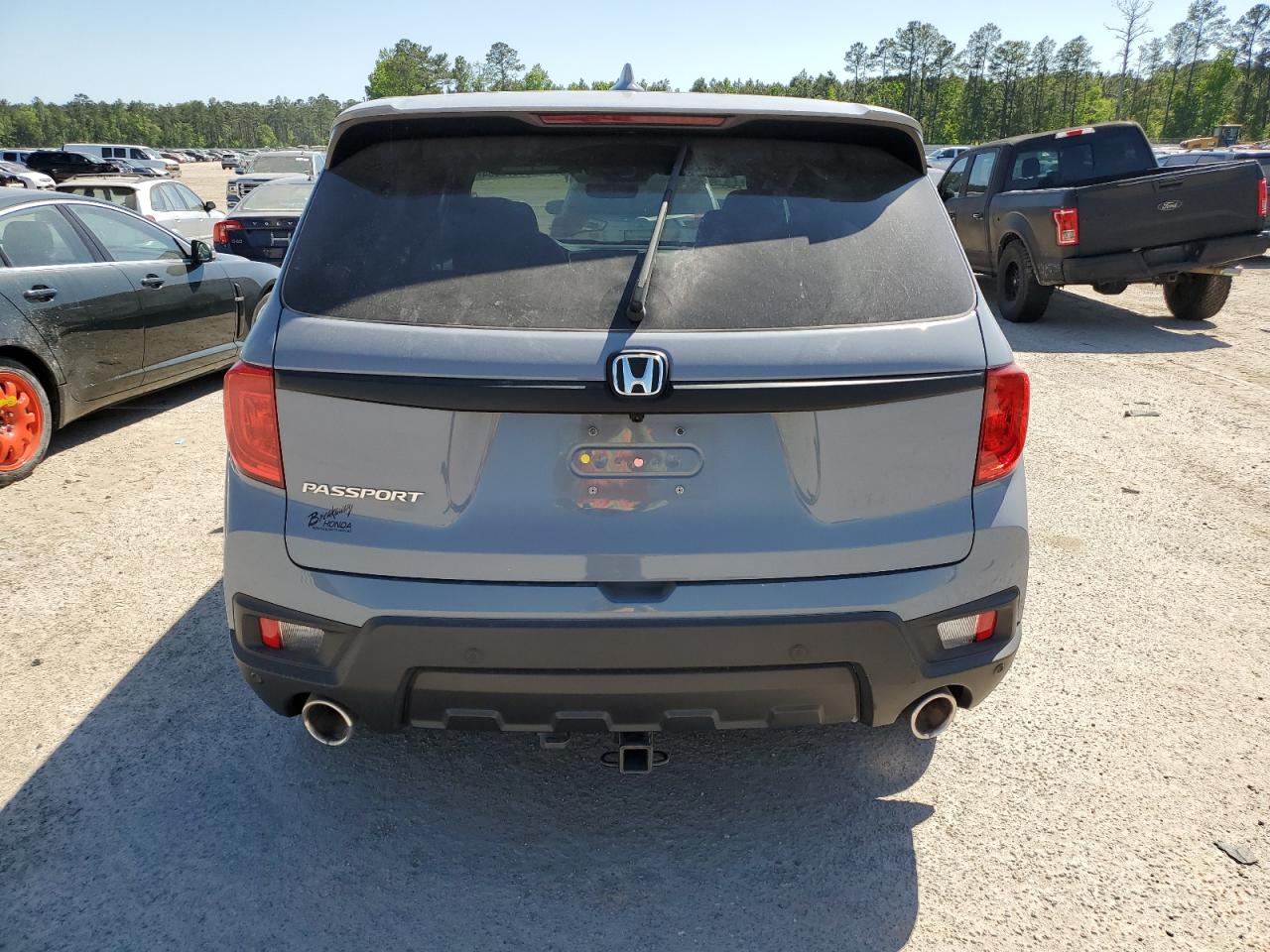 2022 HONDA PASSPORT EXL VIN:5FNYF7H53NB003736
