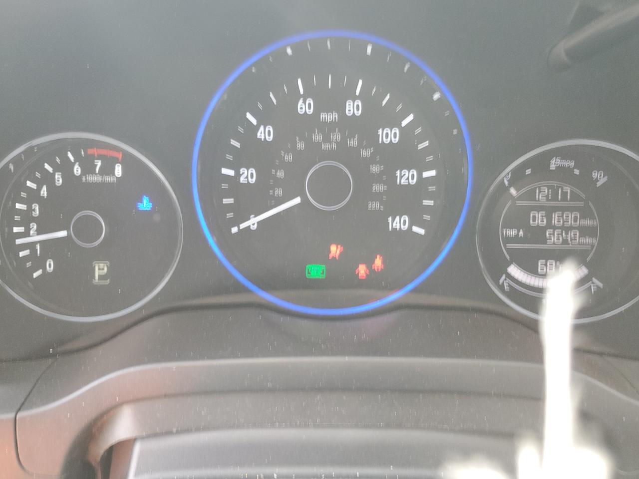 2022 HONDA HR-V LX VIN:3CZRU5H38NM735136