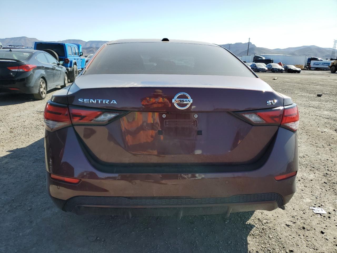 2022 NISSAN SENTRA SV VIN:3N1AB8CV2NY234760