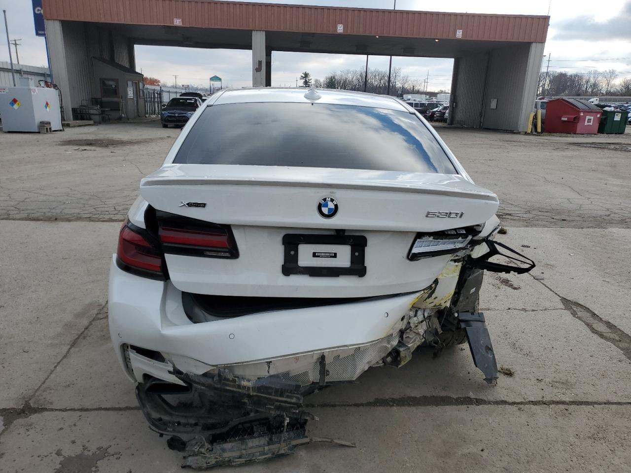 2022 BMW 530 XI VIN:WBA13BJ07NCJ32357