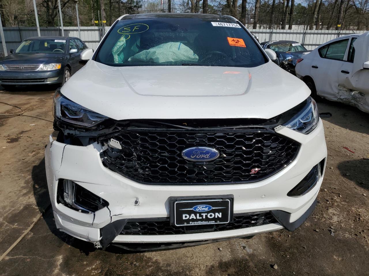 2022 FORD EDGE ST VIN:2FMPK4AP8NBA14080