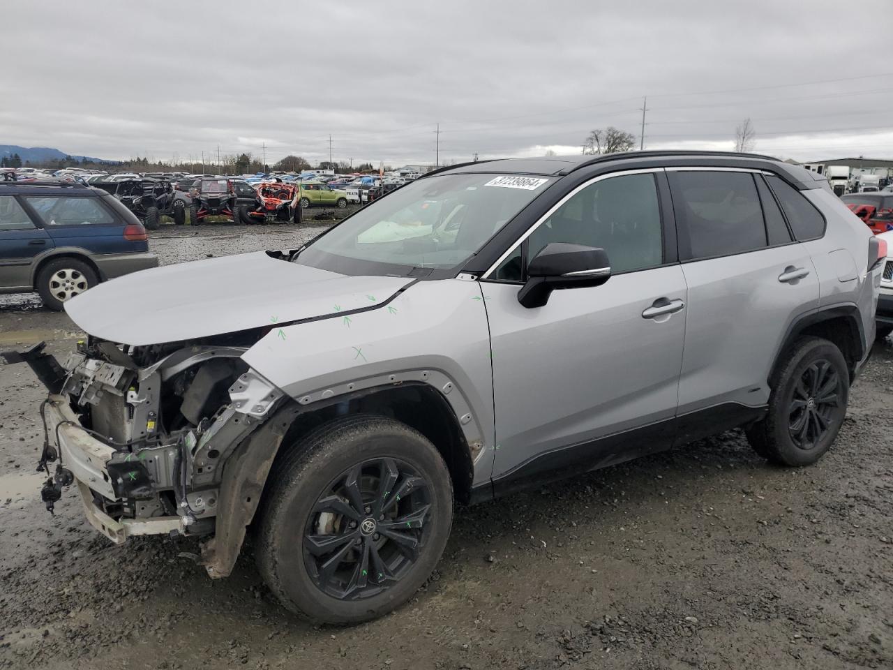 2022 TOYOTA RAV4 XSE VIN:4T3E6RFV4NU081325