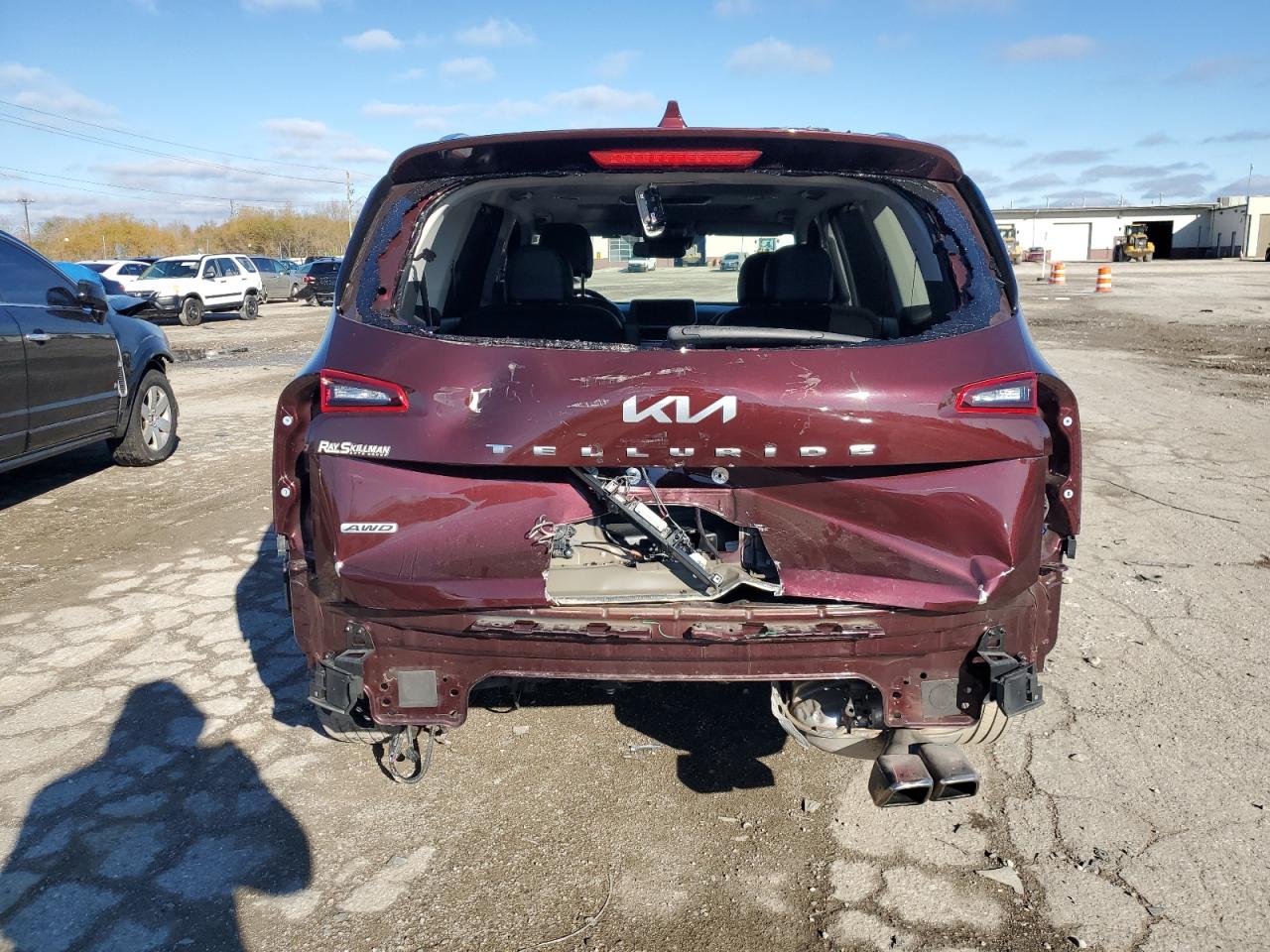 2022 KIA TELLURIDE SX VIN:5XYP5DHC4NG252020