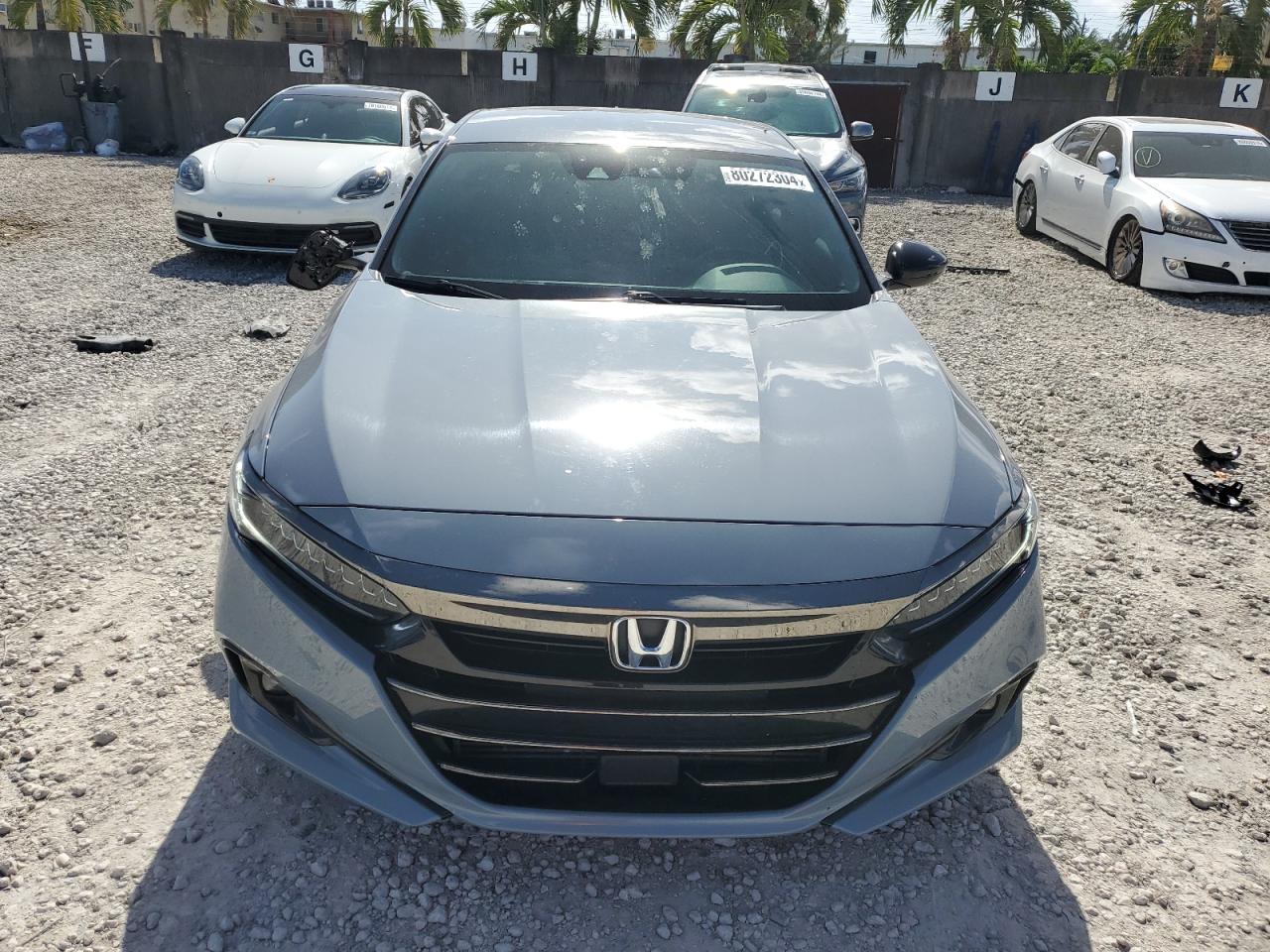 2022 HONDA ACCORD SPORT VIN:1HGCV1F33NA016217