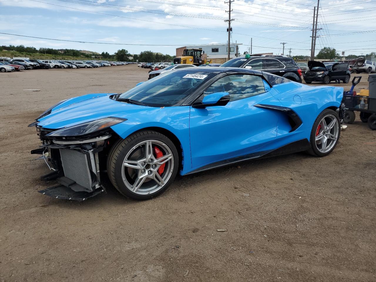 2023 CHEVROLET CORVETTE STINGRAY 3LT VIN:1G1YC3D47P5141372