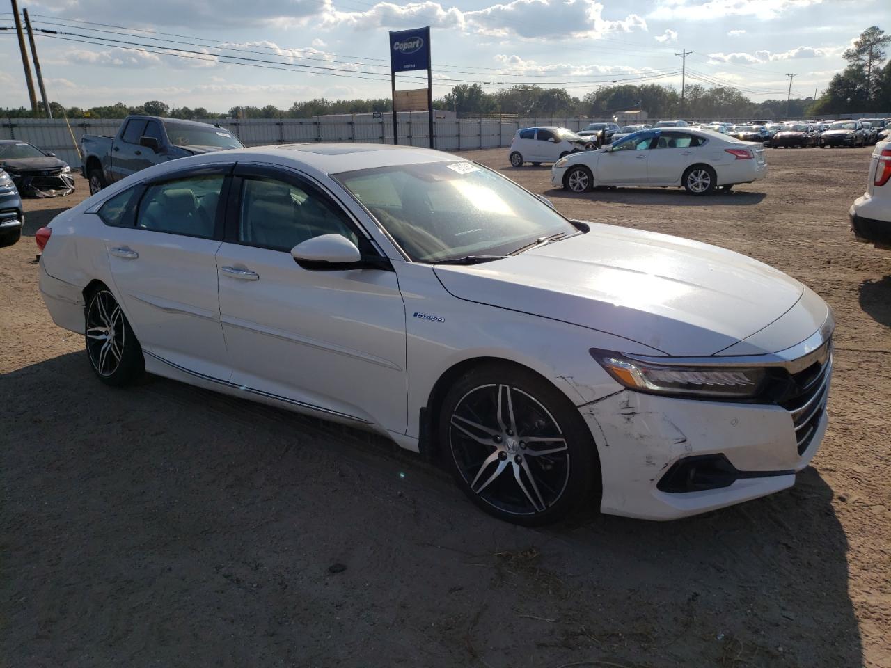 2022 HONDA ACCORD TOURING HYBRID VIN:1HGCV3F9XNA000189