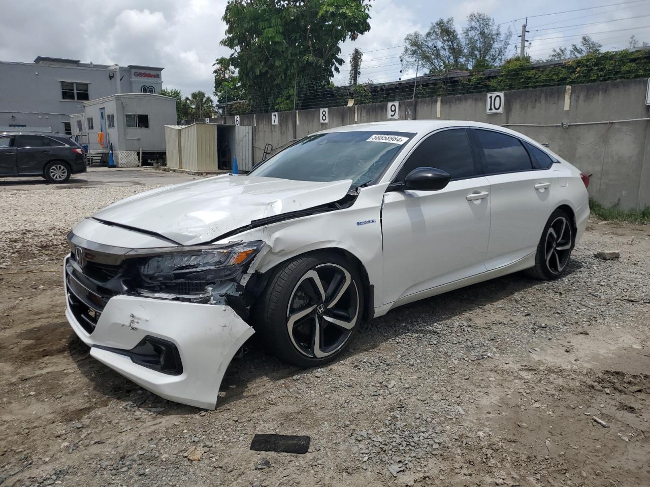 2022 HONDA ACCORD HYBRID SPORT VIN:1HGCV3F23NA044652