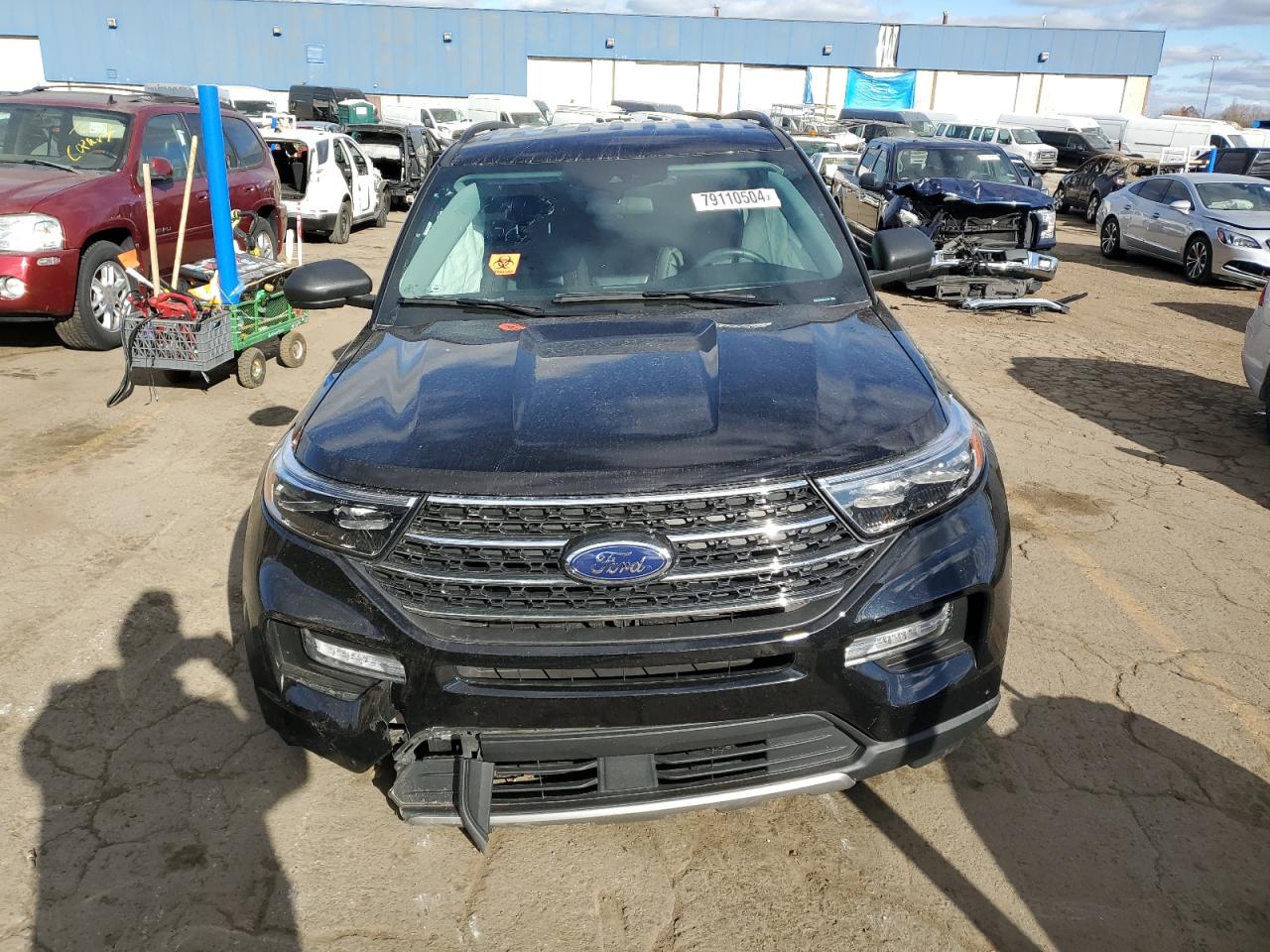 2022 FORD EXPLORER XLT VIN:1FMSK8DH0NGC35090