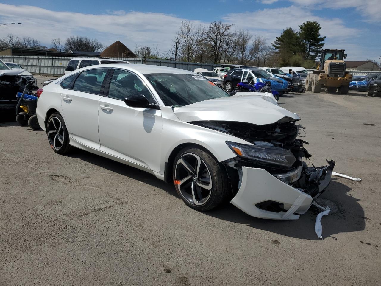 2022 HONDA ACCORD SPORT VIN:1HGCV1F32NA103705