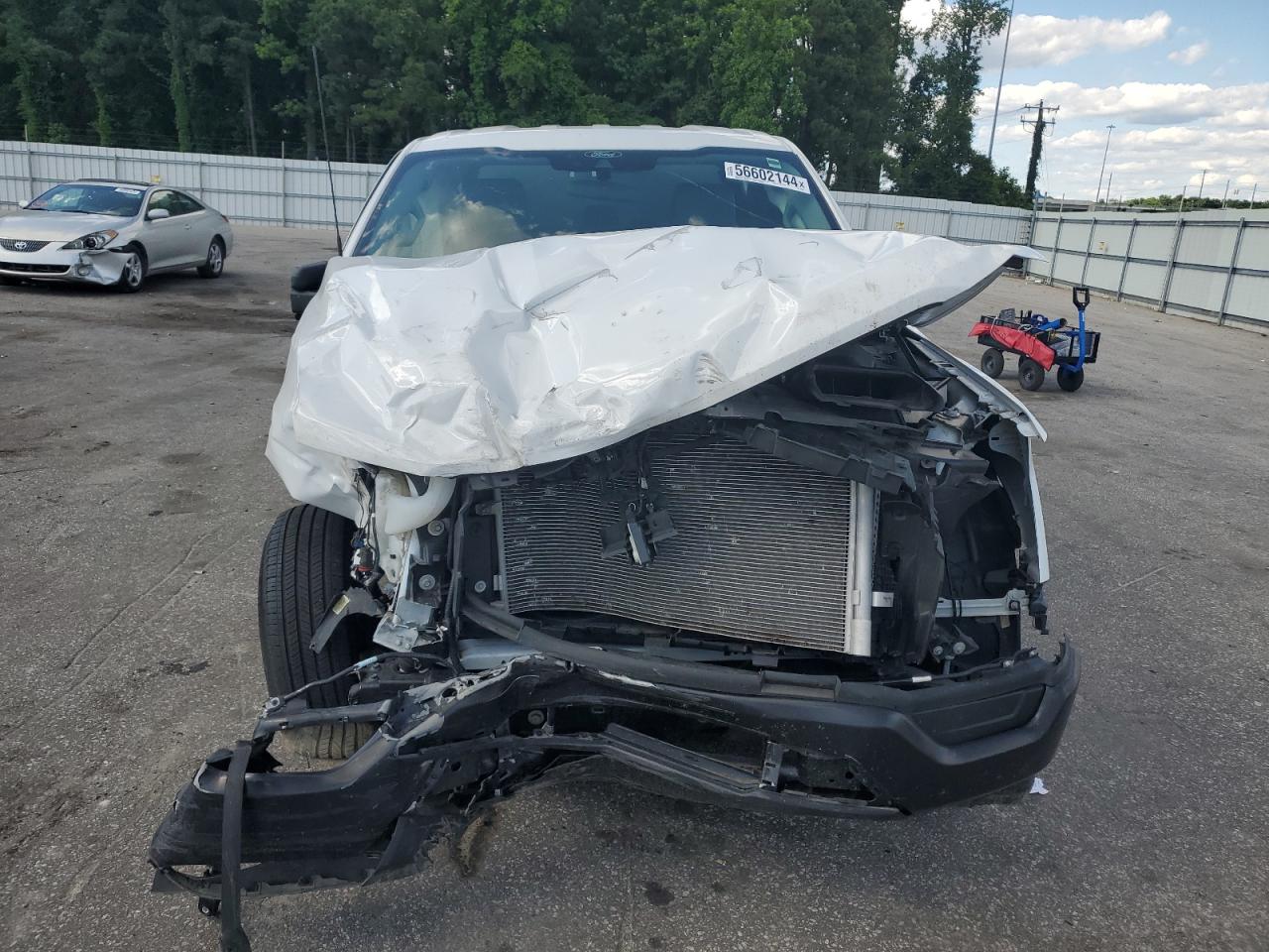 2022 FORD F150 SUPER CAB VIN:1FTEX1CB7NKD57353