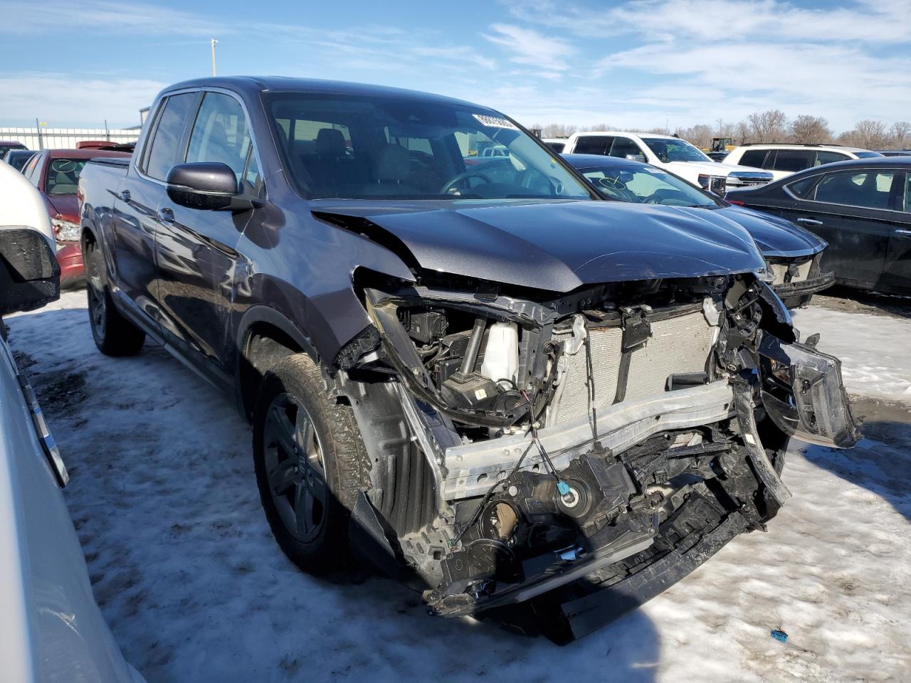 2023 HONDA RIDGELINE RTL VIN:5FPYK3F53PB024023