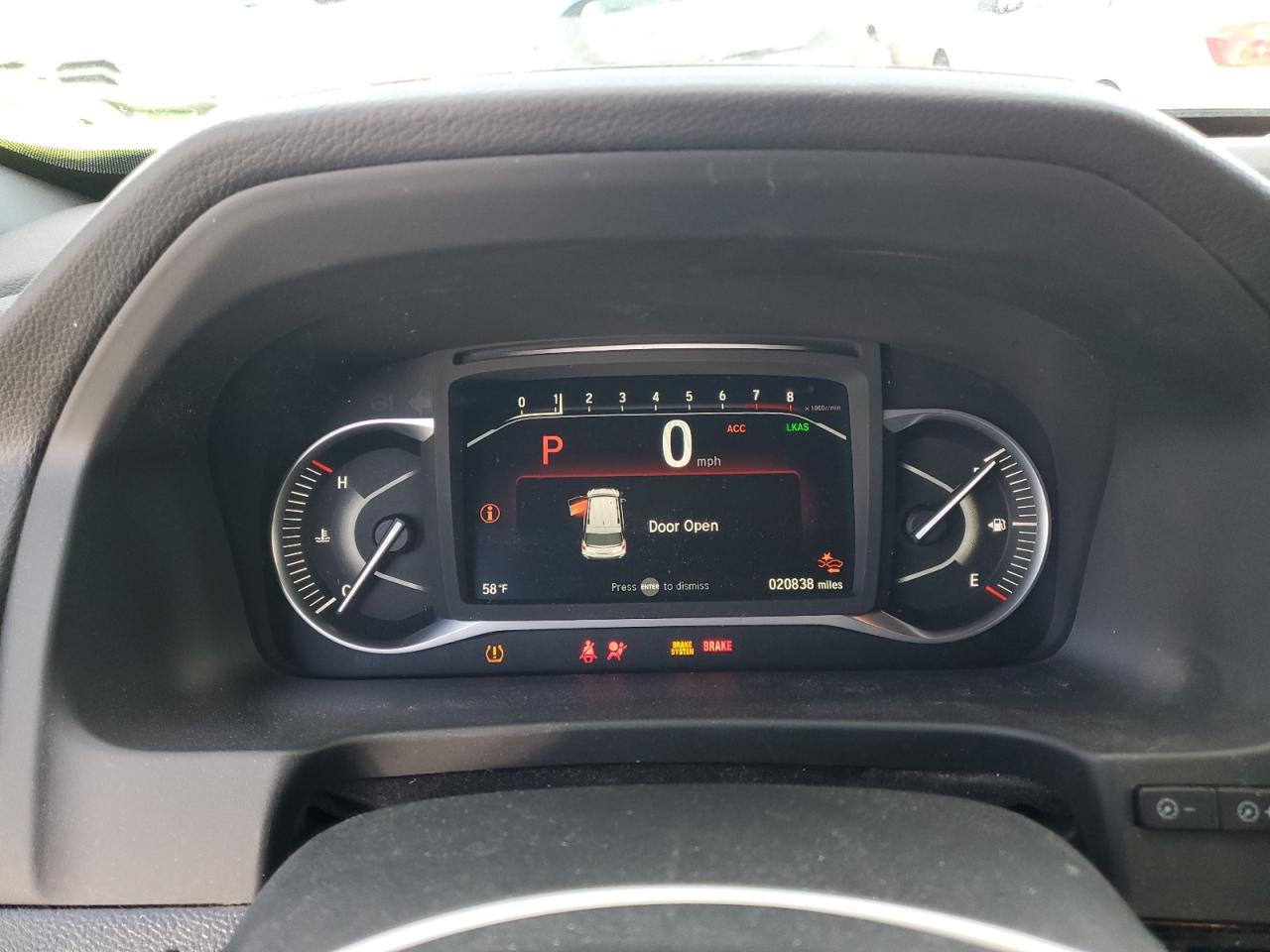 2023 HONDA PASSPORT ELITE VIN:5FNYF8H09PB011546