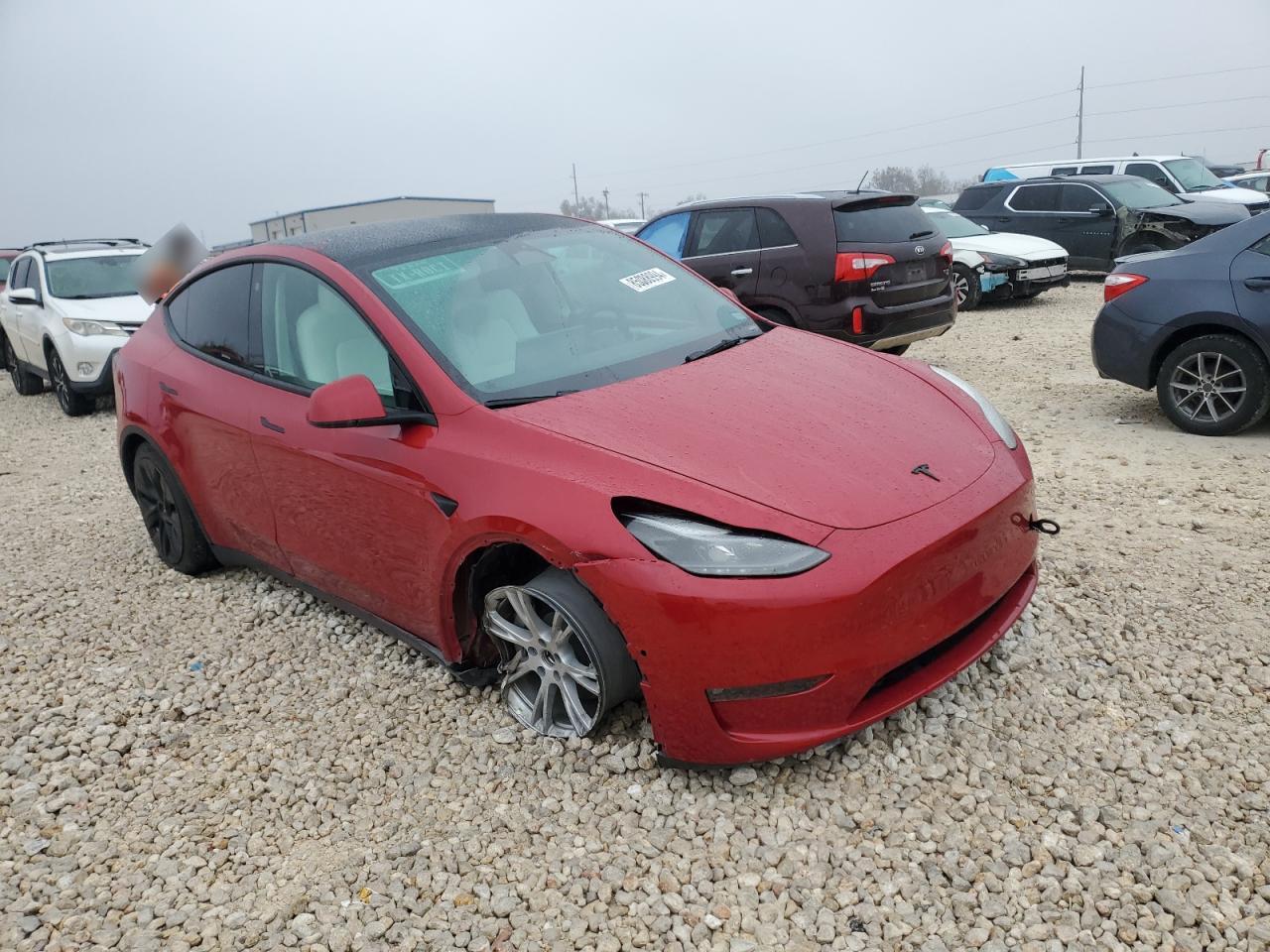 2022 TESLA MODEL Y  VIN:7SAYGDEE9NF517027