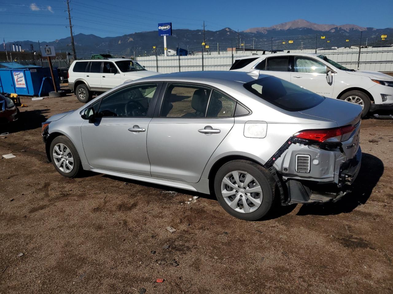 2022 TOYOTA COROLLA LE VIN:JTDEPMAE3N3015987