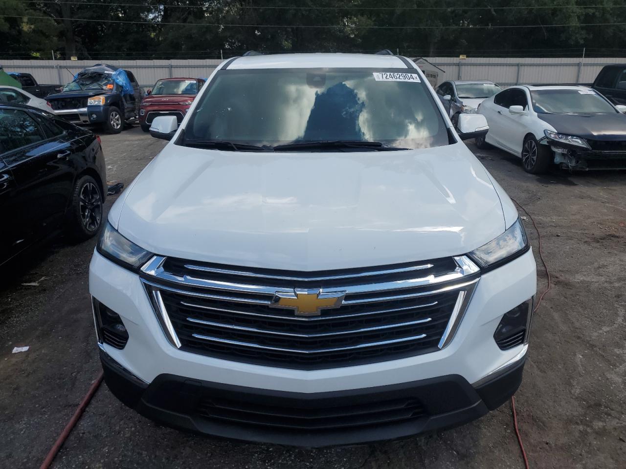 2022 CHEVROLET TRAVERSE LT VIN:1GNERHKW5NJ148522