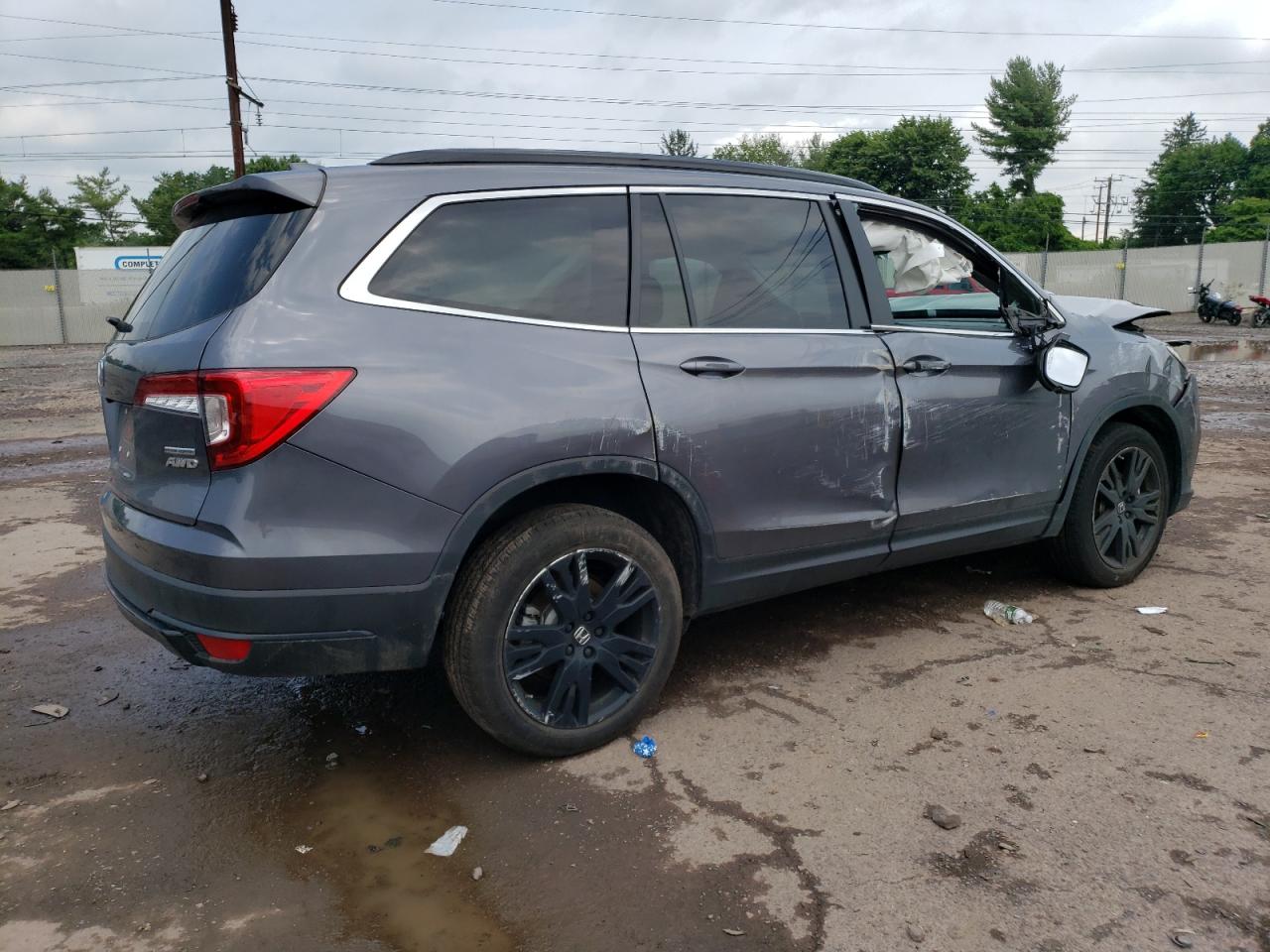 2022 HONDA PILOT SE VIN:5FNYF6H28NB075046
