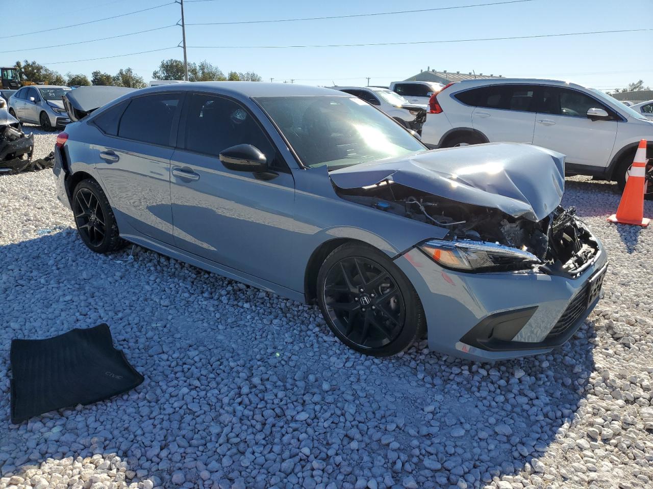 2022 HONDA CIVIC SPORT VIN:2HGFE2F54NH547092