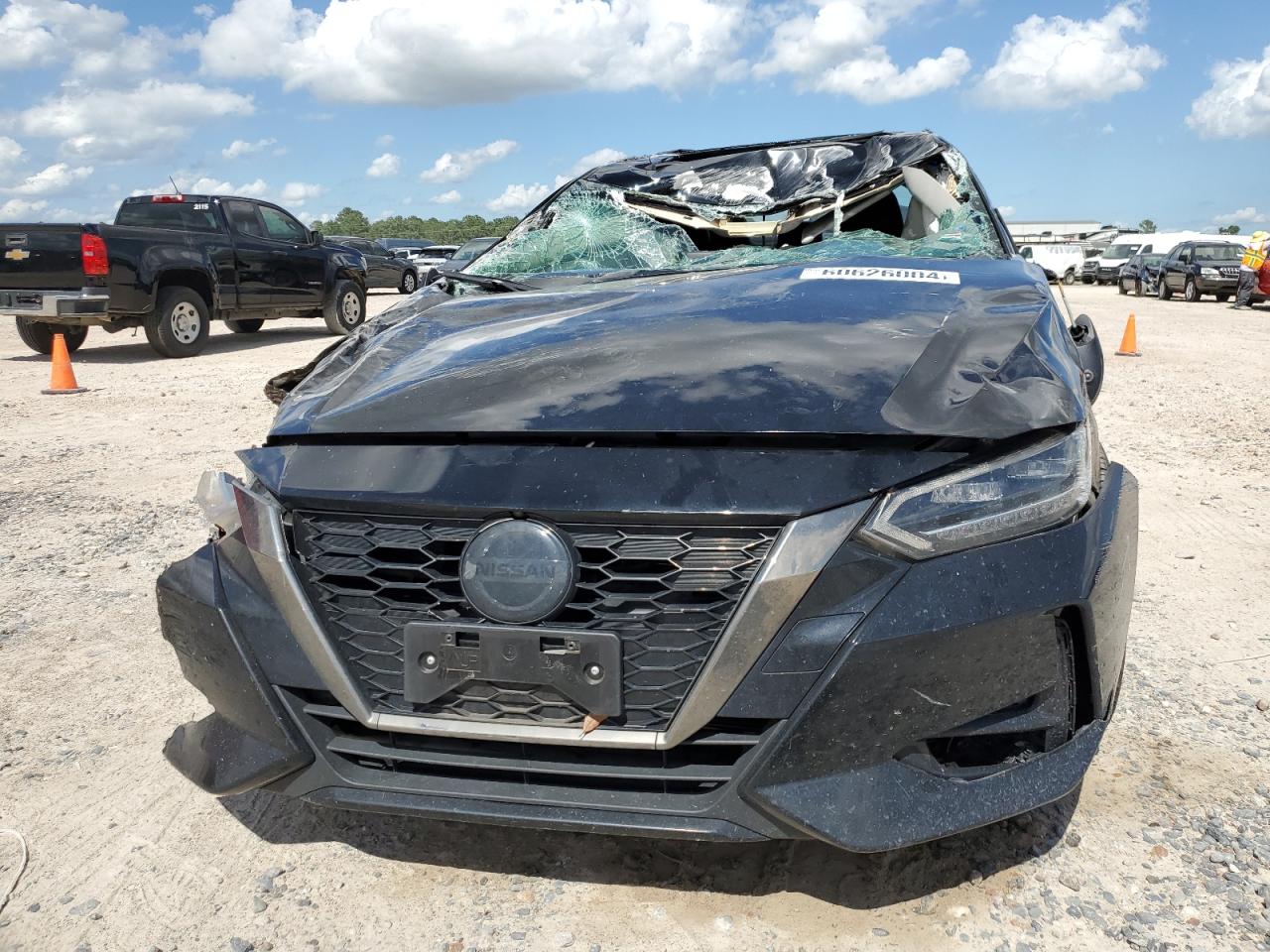 2022 NISSAN SENTRA SR VIN:3N1AB8DV4NY221216