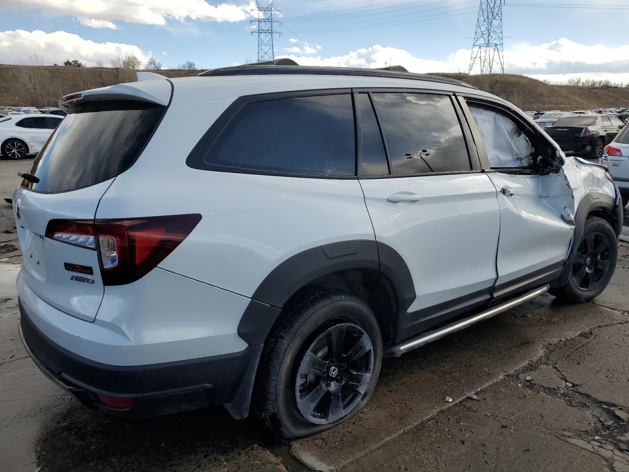 2022 HONDA PILOT TRAILSPORT VIN:5FNYF6H89NB022201