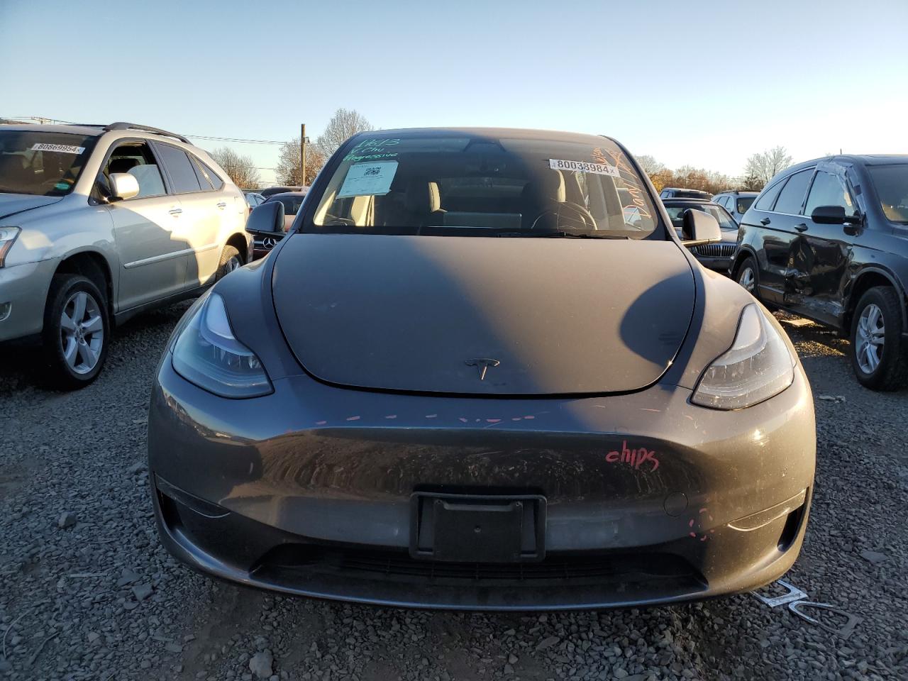 2022 TESLA MODEL Y  VIN:7SAYGDEF9NF397612