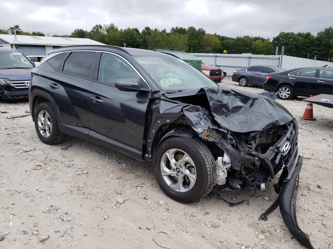 2022 HYUNDAI TUCSON SEL VIN:5NMJBCAE2NH142707