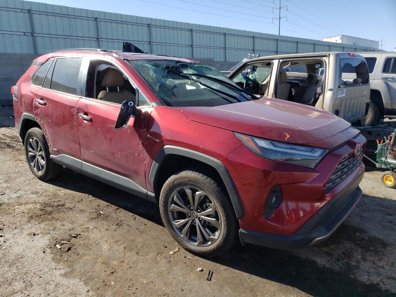 2022 TOYOTA RAV4 LIMITED VIN:JTMD6RFVXND068944