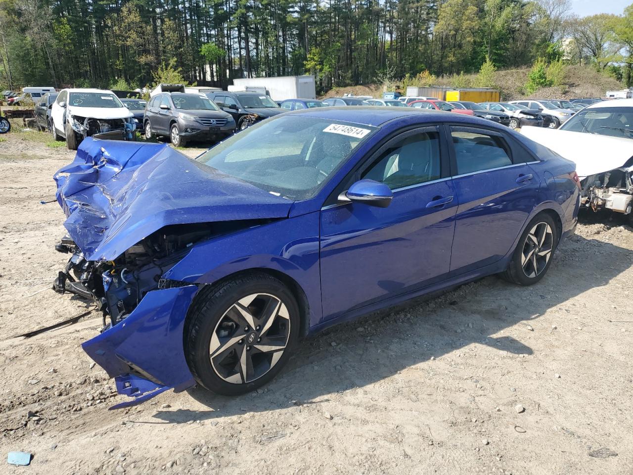 2022 HYUNDAI ELANTRA LIMITED VIN:KMHLP4AG4NU303743