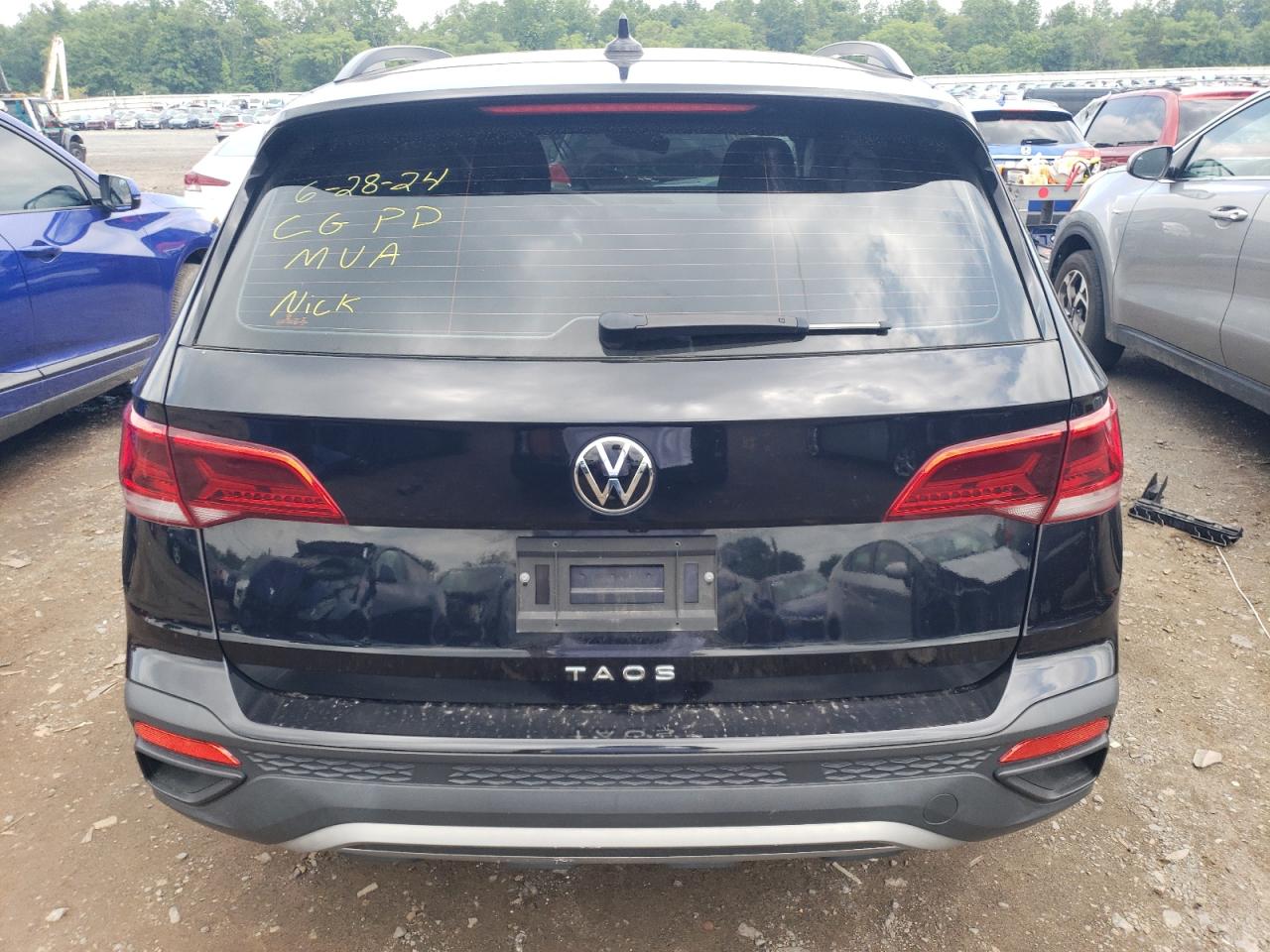 2022 VOLKSWAGEN TAOS S VIN:3VVDX7B29NM049143