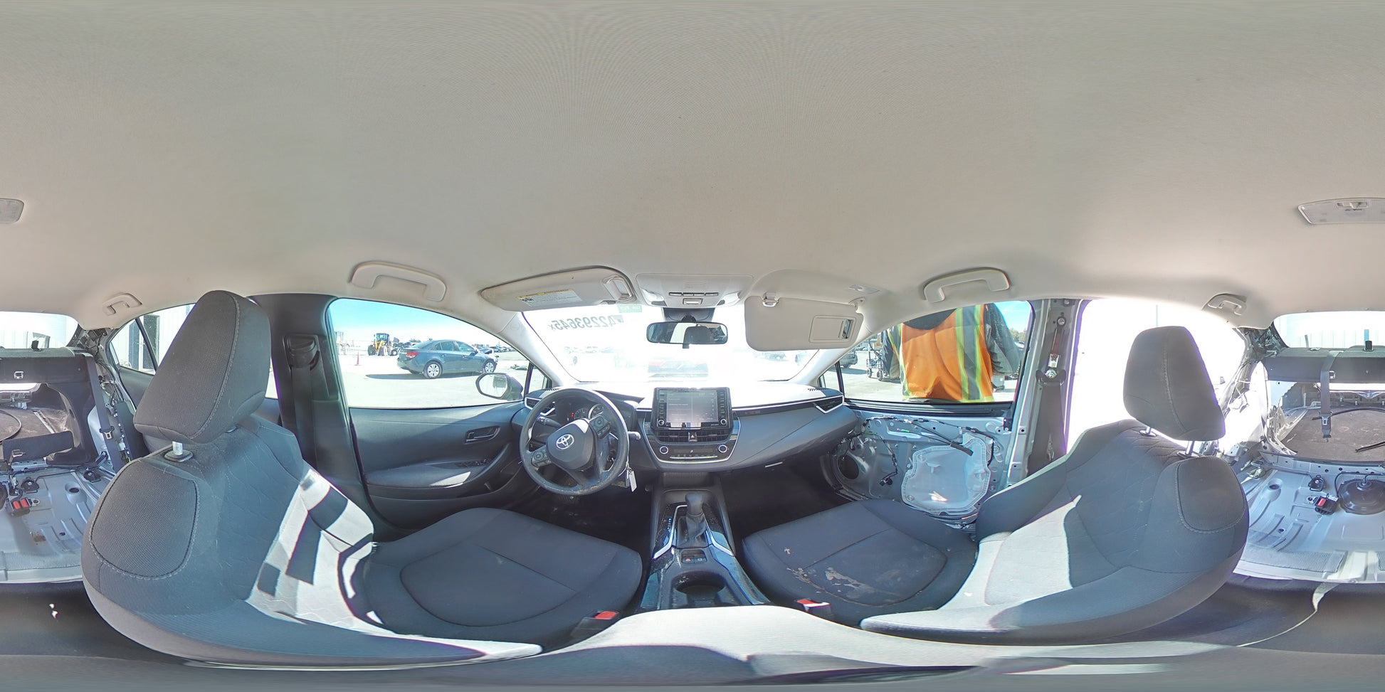 2022 TOYOTA COROLLA LE VIN:5YFEPMAE0NP389173