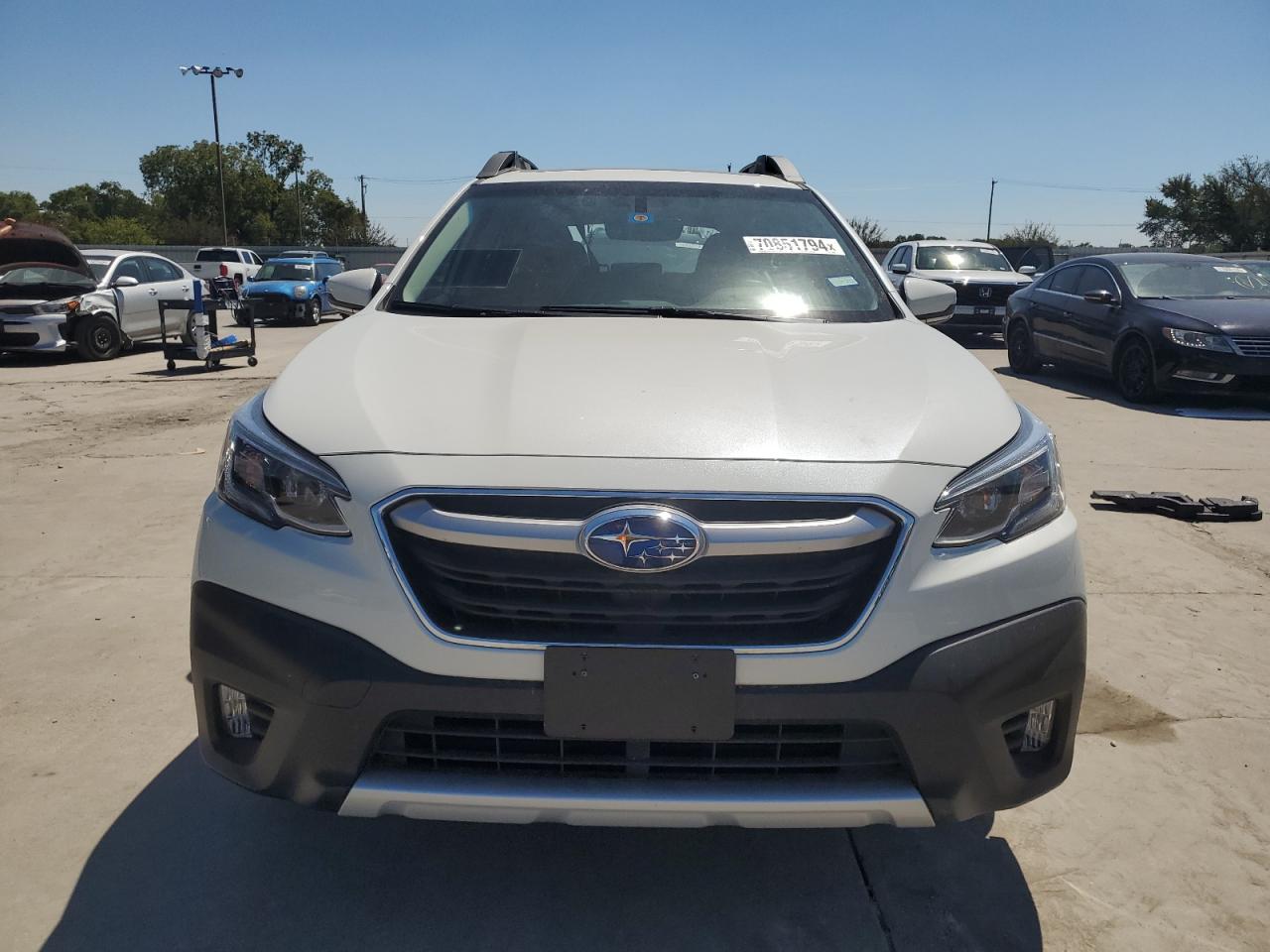 2022 SUBARU OUTBACK LIMITED VIN:4S4BTANC9N3129705