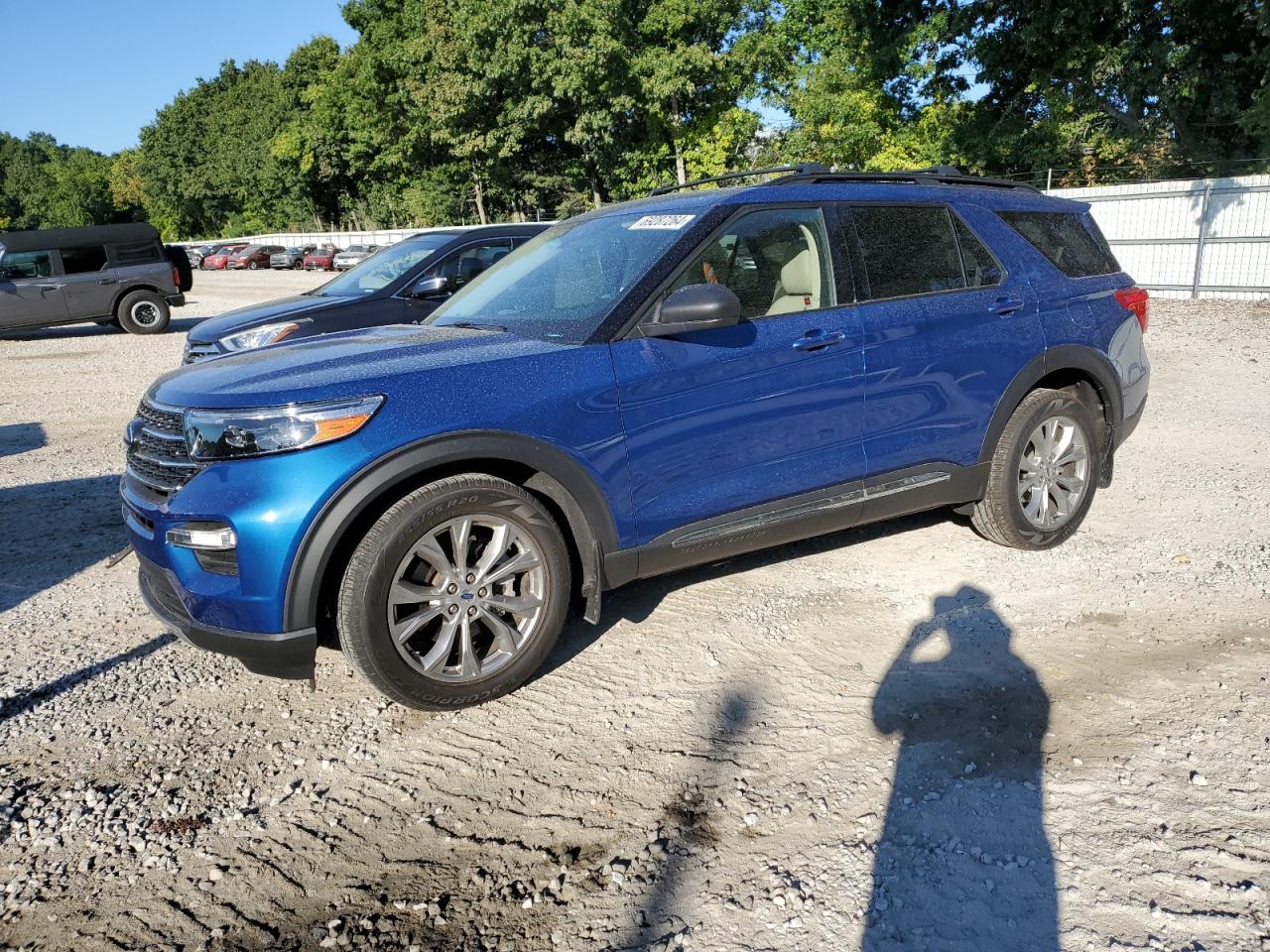 2022 FORD EXPLORER XLT VIN:1FMSK7DH9NGA67945
