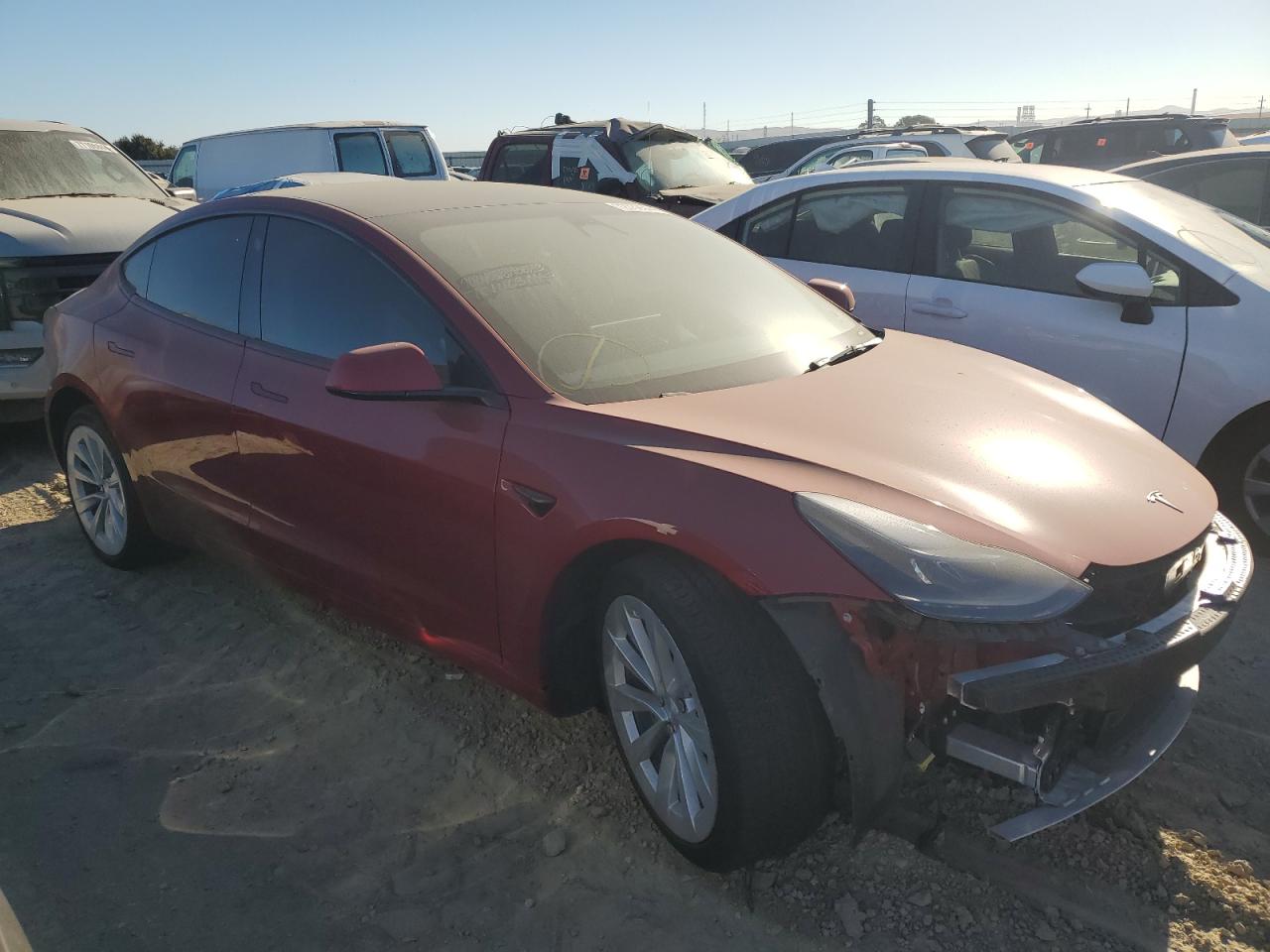 2022 TESLA MODEL 3  VIN:5YJ3E1EB6NF134566