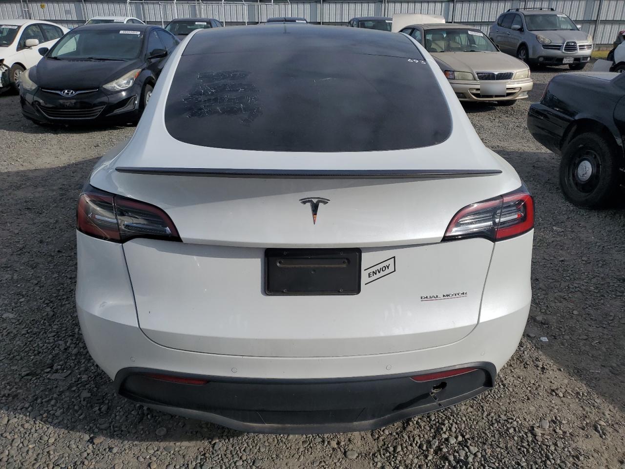 2022 TESLA MODEL Y  VIN:7SAYGDEF0NF367589