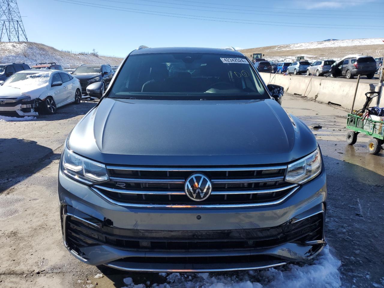 2022 VOLKSWAGEN TIGUAN SEL R-LINE VIN:3VV4B7AX0NM002451