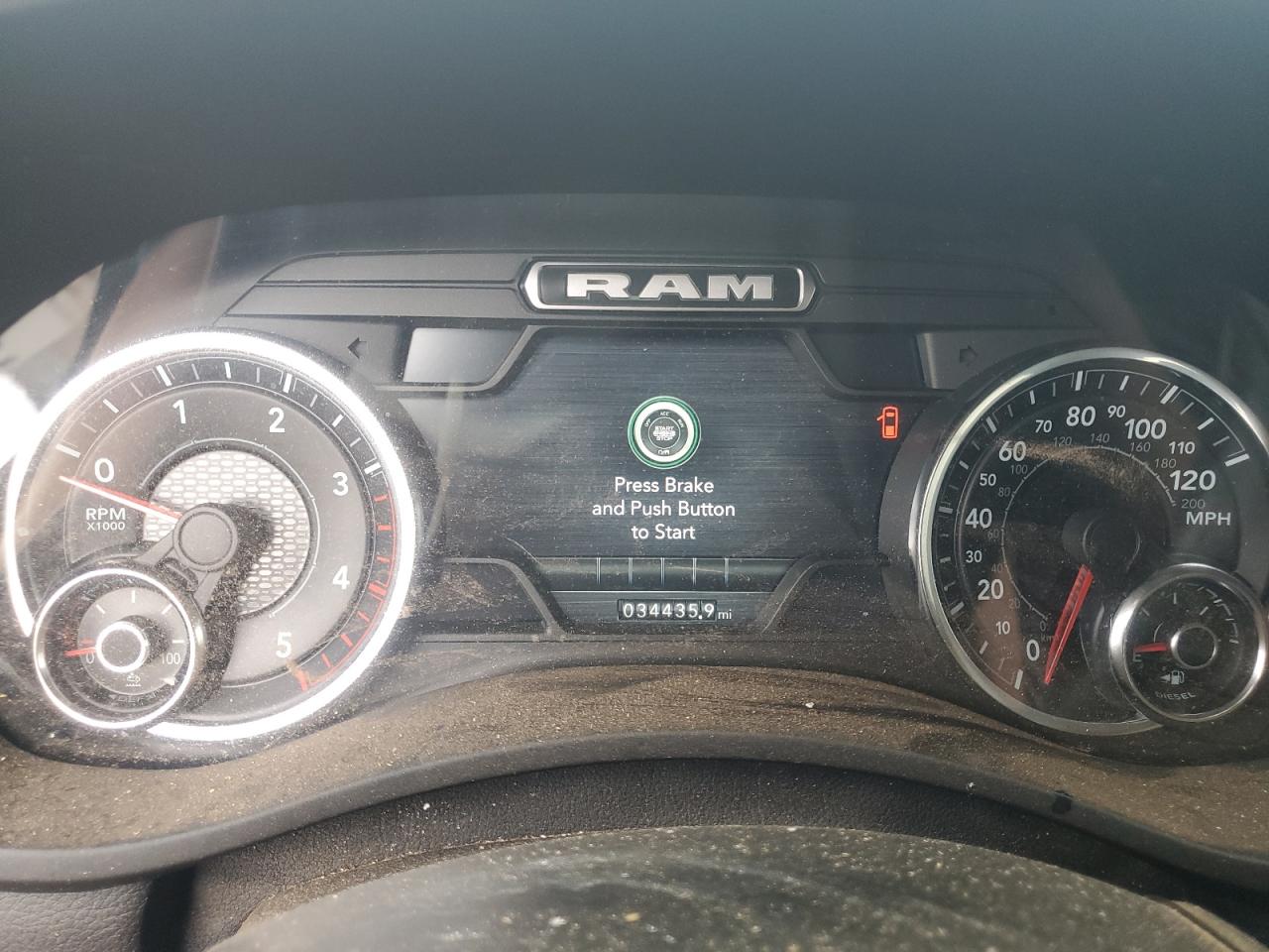 2023 RAM 3500 BIG HORN VIN:3C63RRHL8PG597806