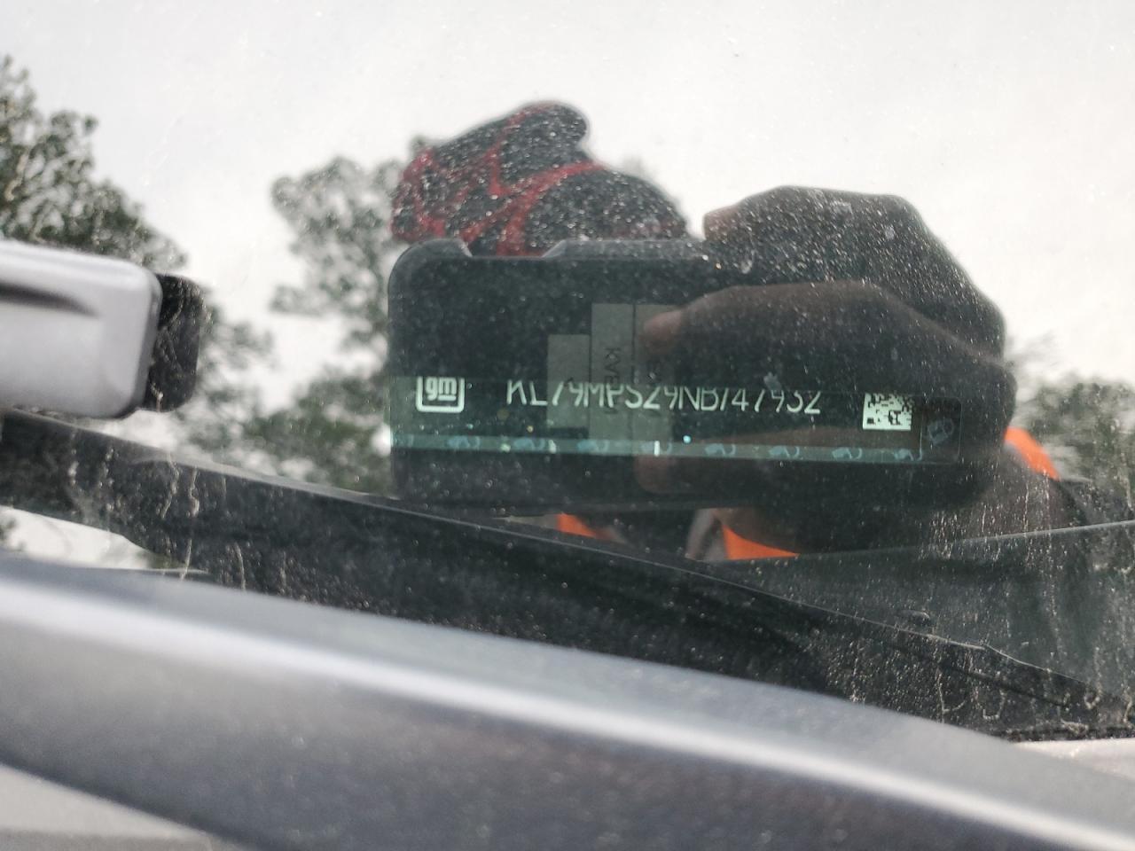 2022 CHEVROLET TRAILBLAZER LT VIN:KL79MPS29NB147932