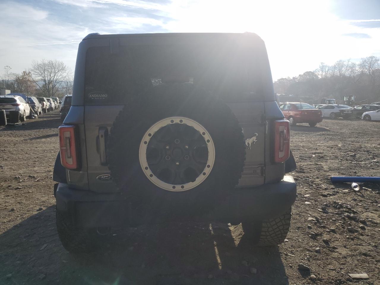 2022 FORD BRONCO BASE VIN:1FMEE5DP2NLB11002
