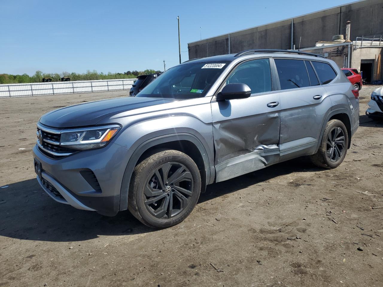 2023 VOLKSWAGEN ATLAS SE VIN:1V2HR2CA4PC521609