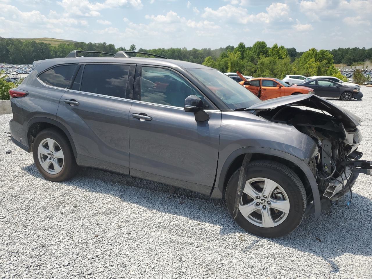 2022 TOYOTA HIGHLANDER L VIN:5TDCZRAH6NS100071