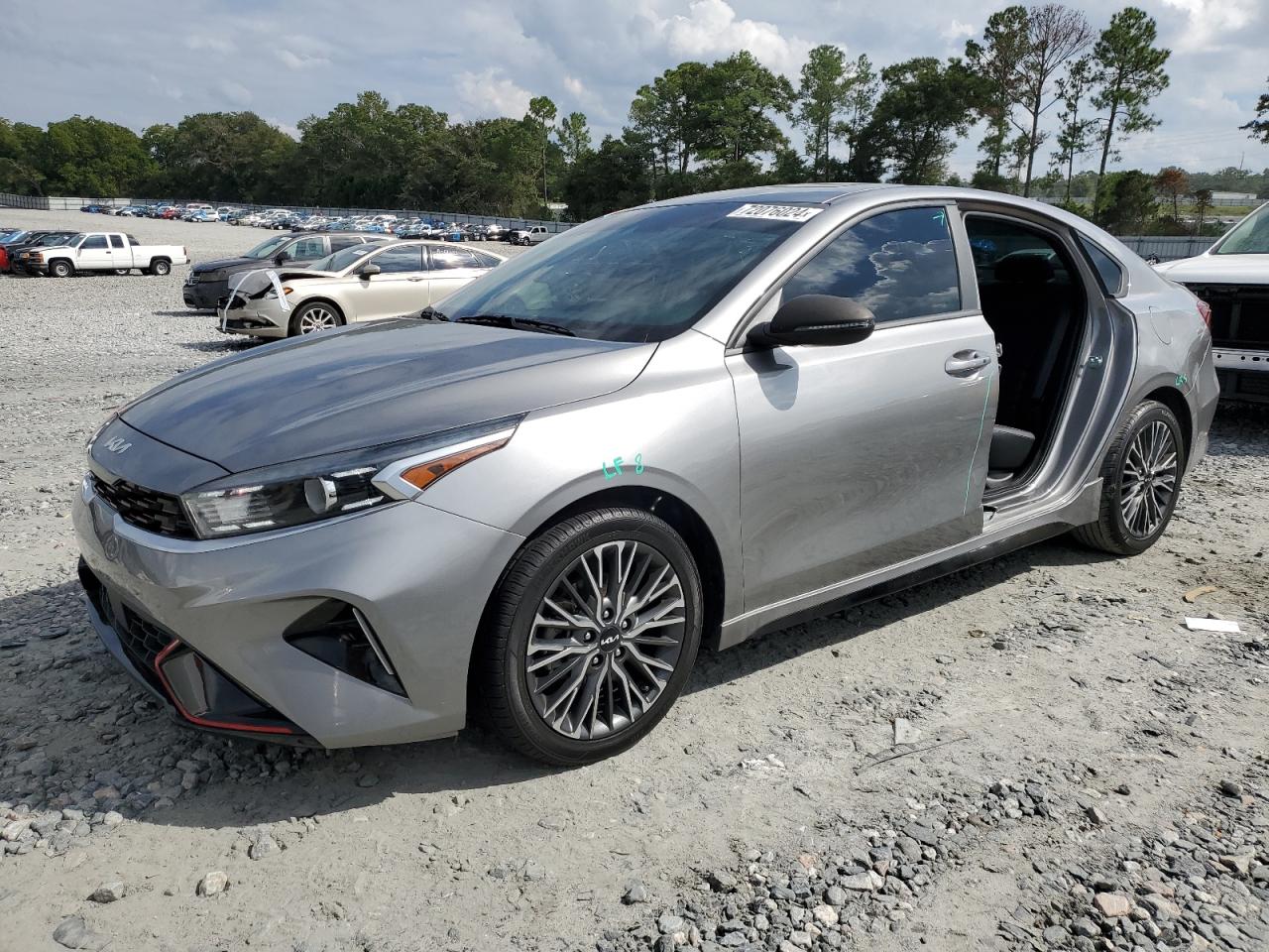 2022 KIA FORTE GT LINE VIN:3KPF54AD6NE433843
