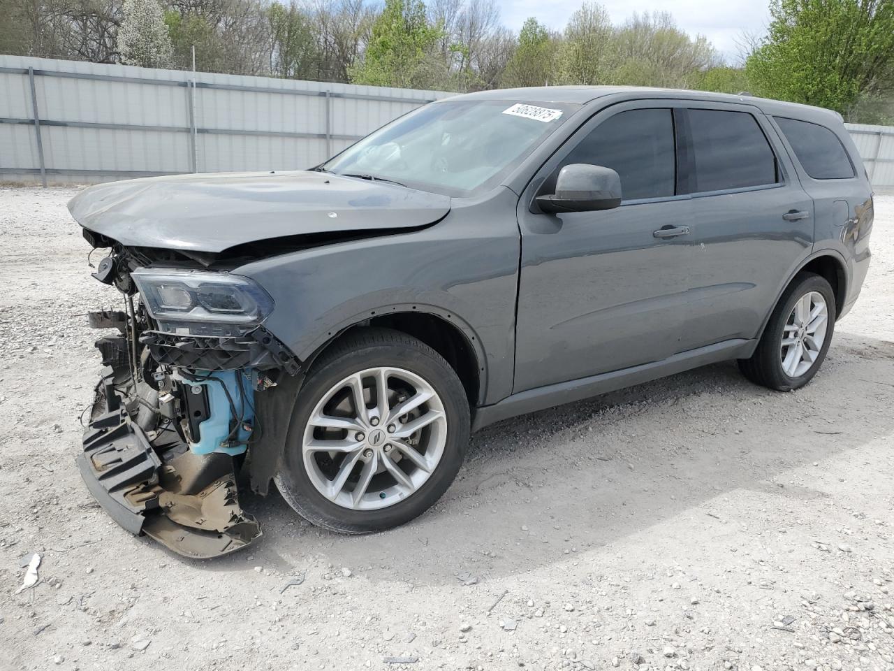 2022 DODGE DURANGO GT VIN:1C4RDJDG5NC135313